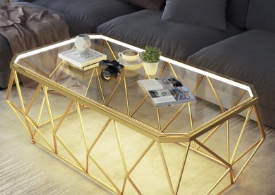 Leerdam Glass Coffee Table Singapore