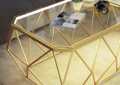 Leerdam Glass Coffee Table Singapore