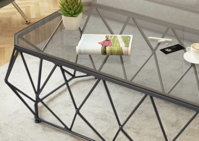 Leerdam Glass Coffee Table Singapore