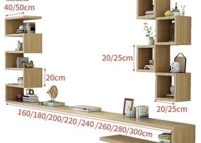 Onesti Floating Wall Shelf SIngapore SingaporeHomeFurniture
