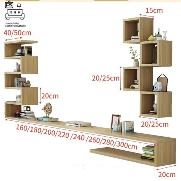 Onesti Floating Wall Shelf SIngapore SingaporeHomeFurniture