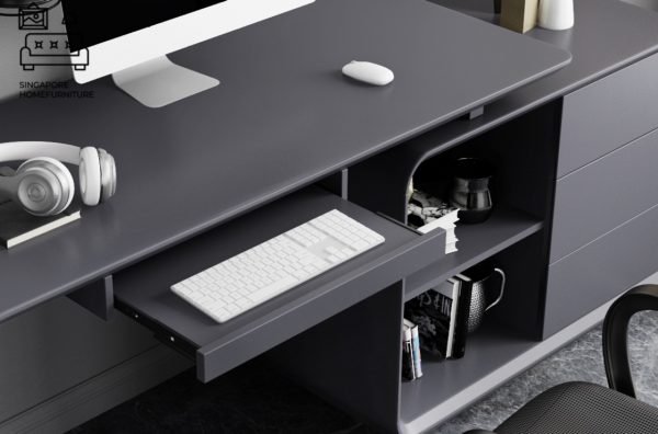 OPOLE® L Shape Study Table | Swivel Table | 3 Lengths: 1200mm, 1400mm, 1600mm | $$$ - Image 16
