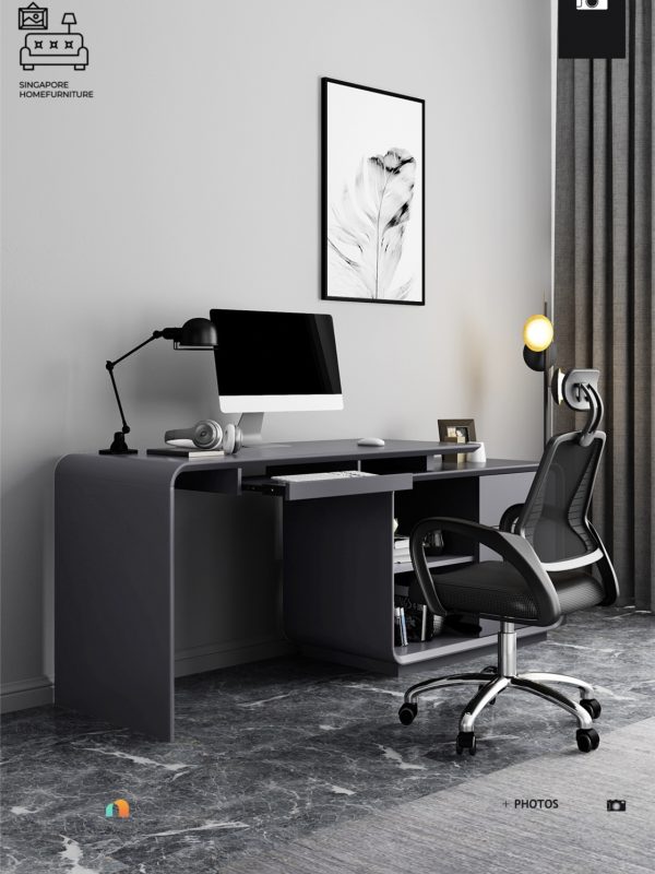 OPOLE® L Shape Study Table | Swivel Table | 3 Lengths: 1200mm, 1400mm, 1600mm | $$$ - Image 14