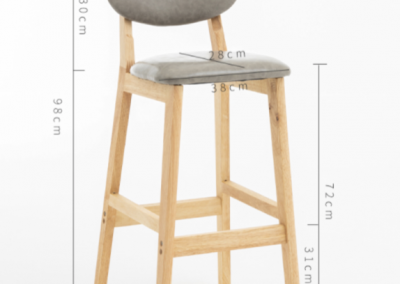 Parana Rattan Bar Stool Singapore Wooden Bar Stool Singapore SingaporeHomeFurniture