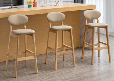 Parana Rattan Bar Stool Singapore Wooden Bar Stool Singapore SingaporeHomeFurniture