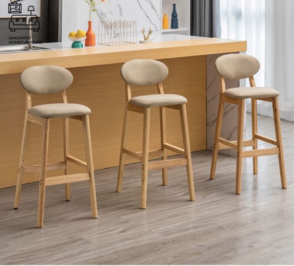 Parana Rattan Bar Stool Singapore Wooden Bar Stool Singapore SingaporeHomeFurniture