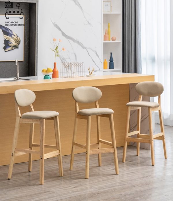 Parana Rattan Bar Stool Singapore Wooden Bar Stool Singapore SingaporeHomeFurniture
