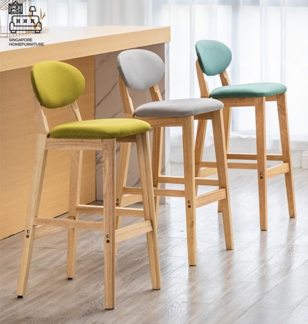 Parana Rattan Bar Stool Singapore Wooden Bar Stool Singapore SingaporeHomeFurniture