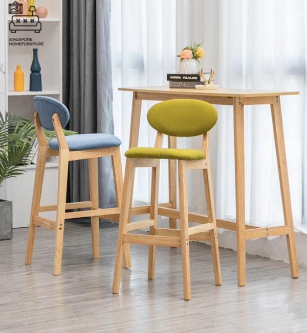 Parana Rattan Bar Stool Singapore Wooden Bar Stool Singapore SingaporeHomeFurniture