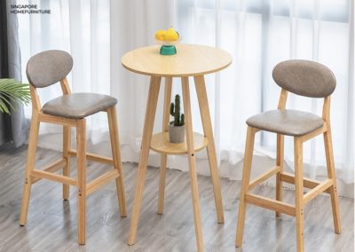 Parana Rattan Bar Stool Singapore Wooden Bar Stool Singapore SingaporeHomeFurniture