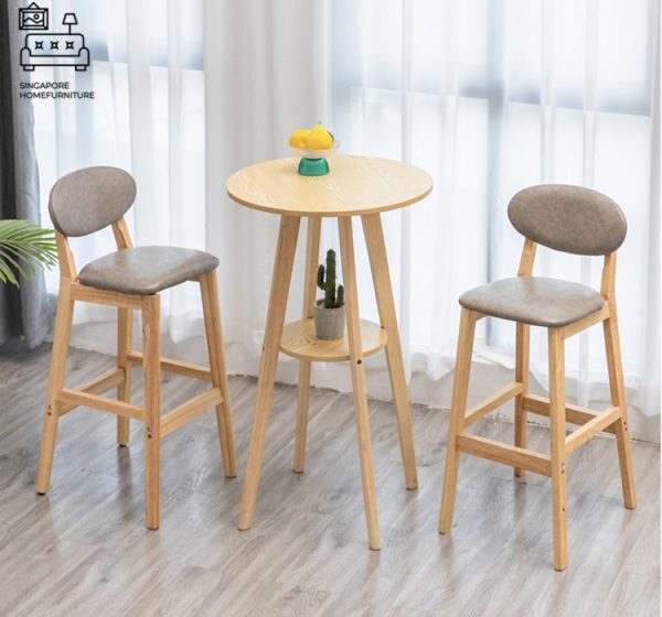 Parana Rattan Bar Stool Singapore Wooden Bar Stool Singapore SingaporeHomeFurniture
