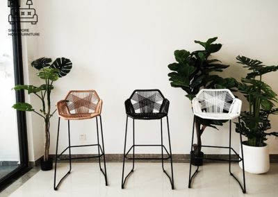 Ezeiza Rattan Bar Stool Singapore Wooden Bar Stool Singapore SingaporeHomeFurniture