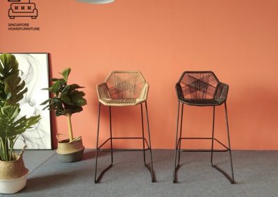 Ezeiza Rattan Bar Stool Singapore Wooden Bar Stool Singapore SingaporeHomeFurniture