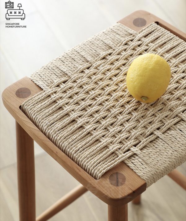 Rawson Rattan Bar Stool Singapore Wooden Bar Stool Singapore SingaporeHomeFurniture