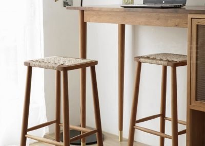 Rawson Rattan Bar Stool Singapore Wooden Bar Stool Singapore SingaporeHomeFurniture