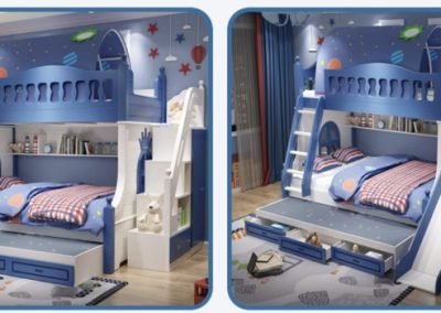 Rochefort Double Decker Bed Frame Singapore Bunk Bed Singapore SingaporeHomeFurniture