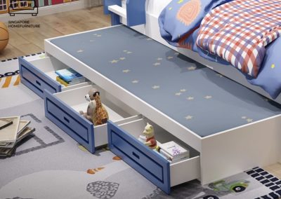 Rochefort Double Decker Bed Frame Singapore Bunk Bed Singapore SingaporeHomeFurniture