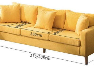 Salamanca Fabric Sofa Singapore SingaporeHomeFurniture