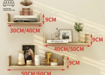 Slatina Floating Wall Shelf SIngapore SingaporeHomeFurniture