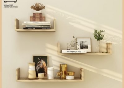 Slatina Floating Wall Shelf SIngapore SingaporeHomeFurniture