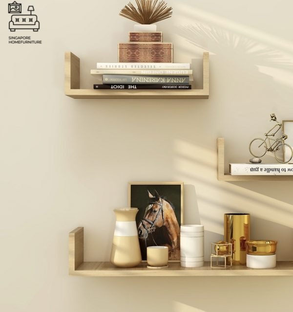 Slatina Floating Wall Shelf SIngapore SingaporeHomeFurniture