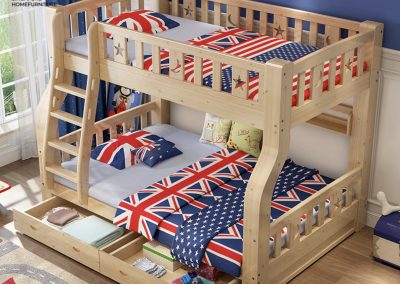Stavelot Double Decker Bed Frame Singapore Bunk Bed Singapore SingaporeHomeFurniture