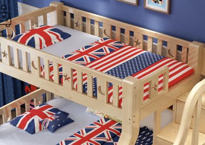 Stavelot Double Decker Bed Frame Singapore Bunk Bed Singapore SingaporeHomeFurniture