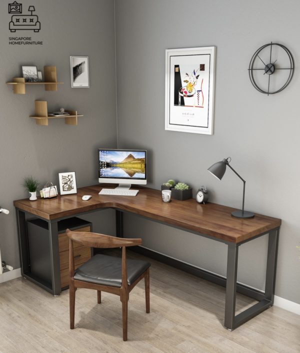 TARNOW® L Shape Study Table | 4 Lengths: 1200mm, 1400mm, 1600mm, 1800mm | $$$ - Image 14