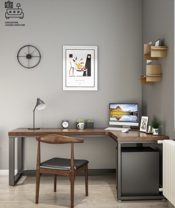 TARNOW® L Shape Study Table | 4 Lengths: 1200mm, 1400mm, 1600mm, 1800mm | $$$ - Image 13