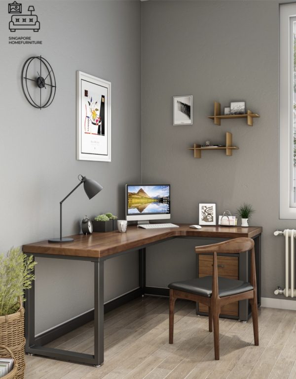 TARNOW® L Shape Study Table | 4 Lengths: 1200mm, 1400mm, 1600mm, 1800mm | $$$ - Image 11