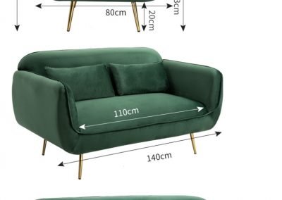 Tenuel Fabric Sofa Singapore SingaporeHomeFurniture