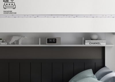 Virton Double Decker Bed Frame Singapore Bunk Bed Singapore SingaporeHomeFurniture
