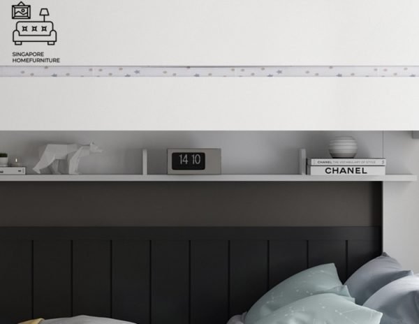 Virton Double Decker Bed Frame Singapore Bunk Bed Singapore SingaporeHomeFurniture
