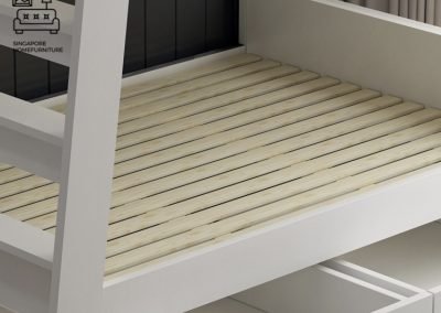 Virton Double Decker Bed Frame Singapore Bunk Bed Singapore SingaporeHomeFurniture