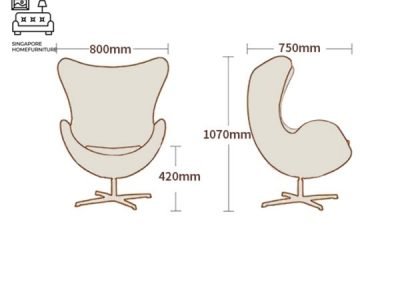 Arjona Egg Chair Singapore SingaporeHomeFurniture