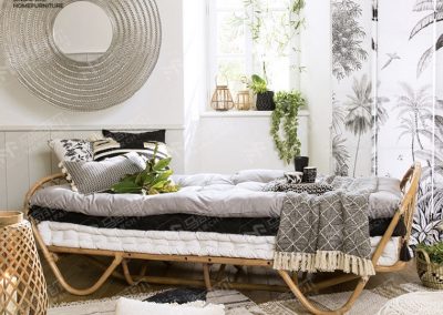 Bilzen Rattan Bed Frame Singapore SingaporeHomeFurniture
