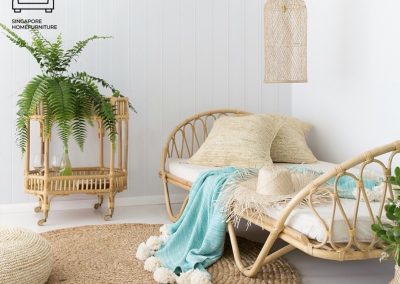 Bilzen Rattan Bed Frame Singapore SingaporeHomeFurniture