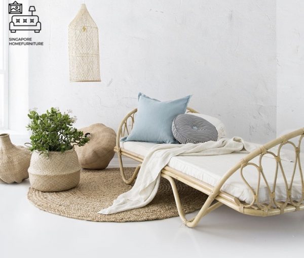 Bilzen Rattan Bed Frame Singapore SingaporeHomeFurniture
