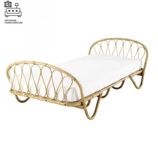 Bilzen Rattan Bed Frame Singapore SingaporeHomeFurniture