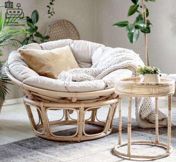 Clemencia Papasan Chair Singapore SingaporeHomeFurniture