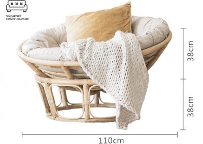Clemencia Papasan Chair Singapore SingaporeHomeFurniture