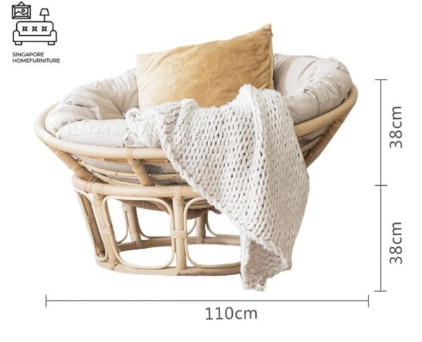 Clemencia Papasan Chair Singapore SingaporeHomeFurniture