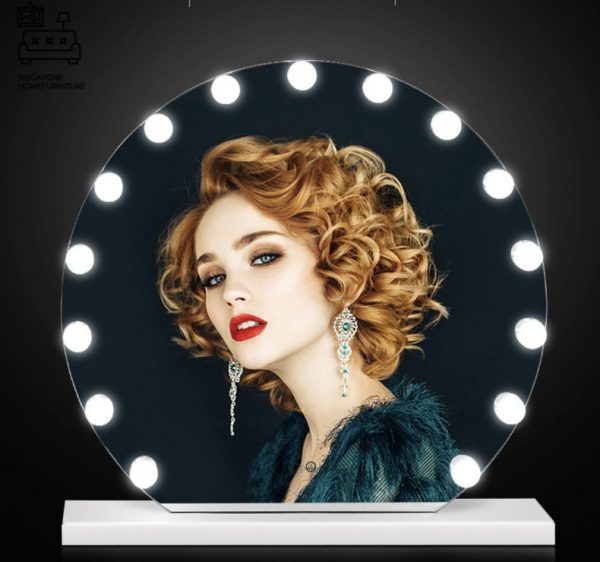 Drobak Vanity Mirror With Lights Singapore SingaporeHomeFurniture