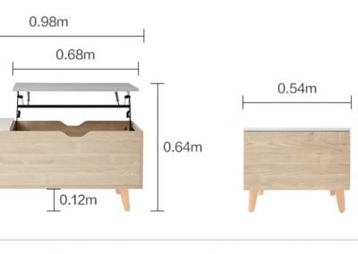 Echt Coffee Table with Storage Singapore SingaporeHomeFurniture