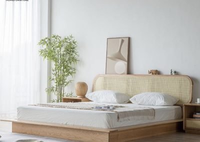 Eekio Rattan Bed Frame Singapore SingaporeHomeFurniture