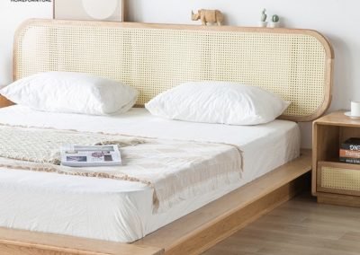 Eekio Rattan Bed Frame Singapore SingaporeHomeFurniture