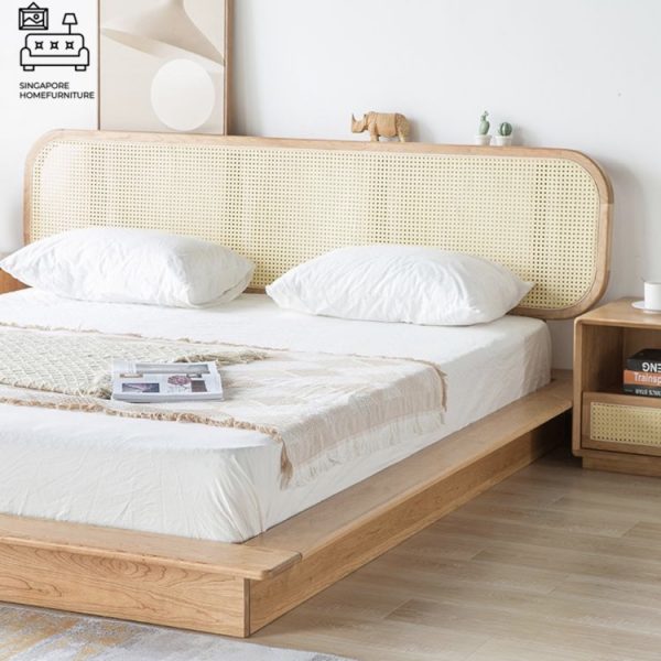 Eekio Rattan Bed Frame Singapore SingaporeHomeFurniture