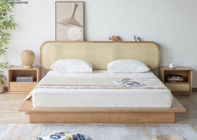 Eekio Rattan Bed Frame Singapore SingaporeHomeFurniture