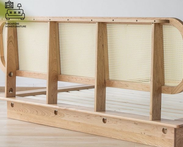 Eekio Rattan Bed Frame Singapore SingaporeHomeFurniture