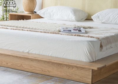 Eekio Rattan Bed Frame Singapore SingaporeHomeFurniture